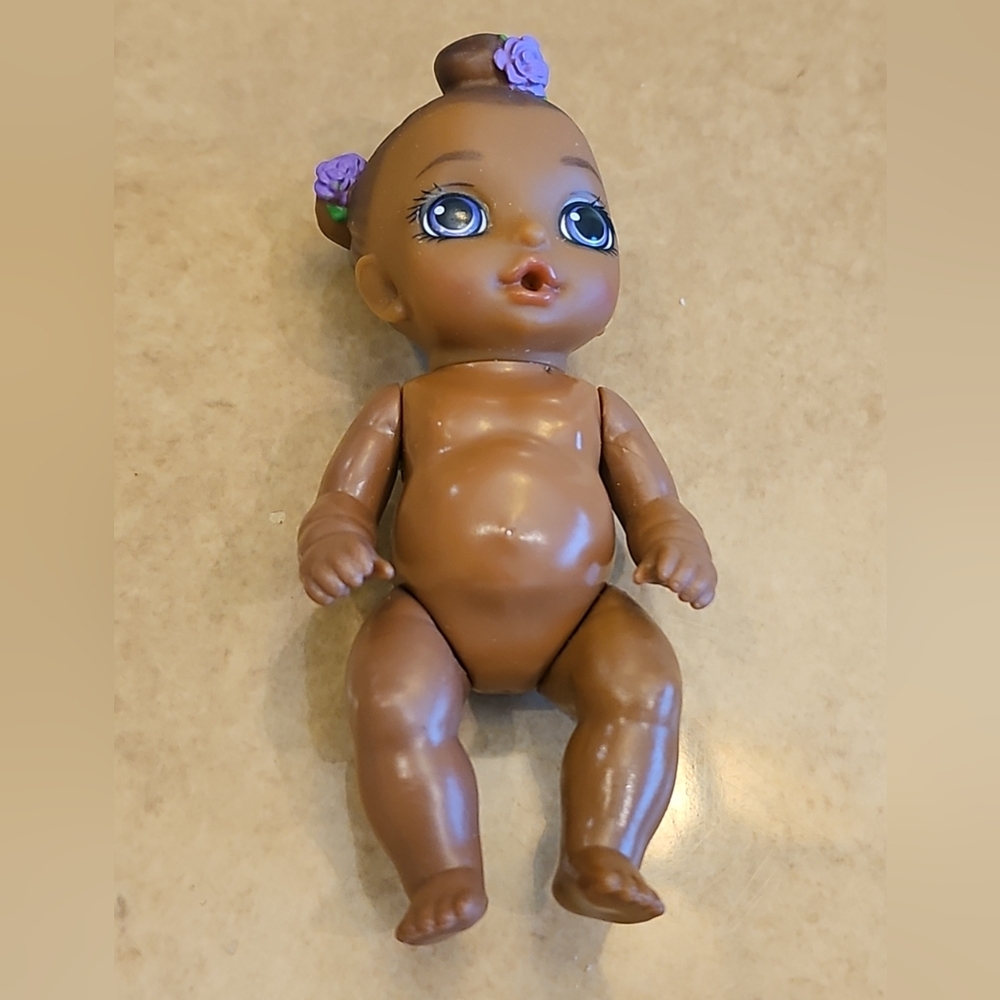 Zapf Mini Baby‎ Born Surprise African American Doll Toy Collectible Figure Toy